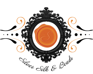 Silver silk 2025 and beads