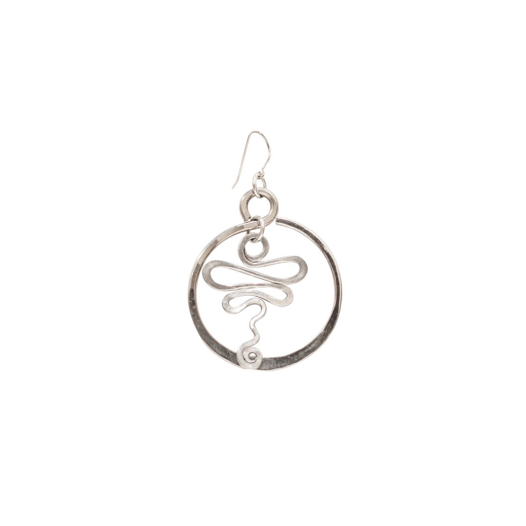 Circle Dragonfly | Earrings, Pendant