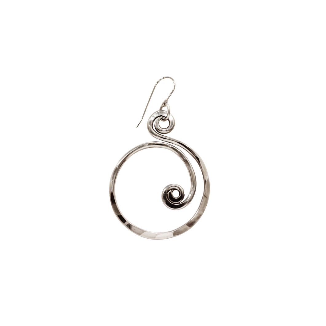 Curly Q | Earrings, Pendant