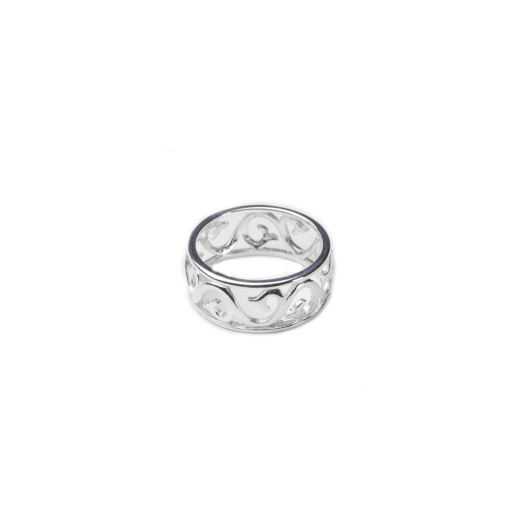 Scroll Band Ring