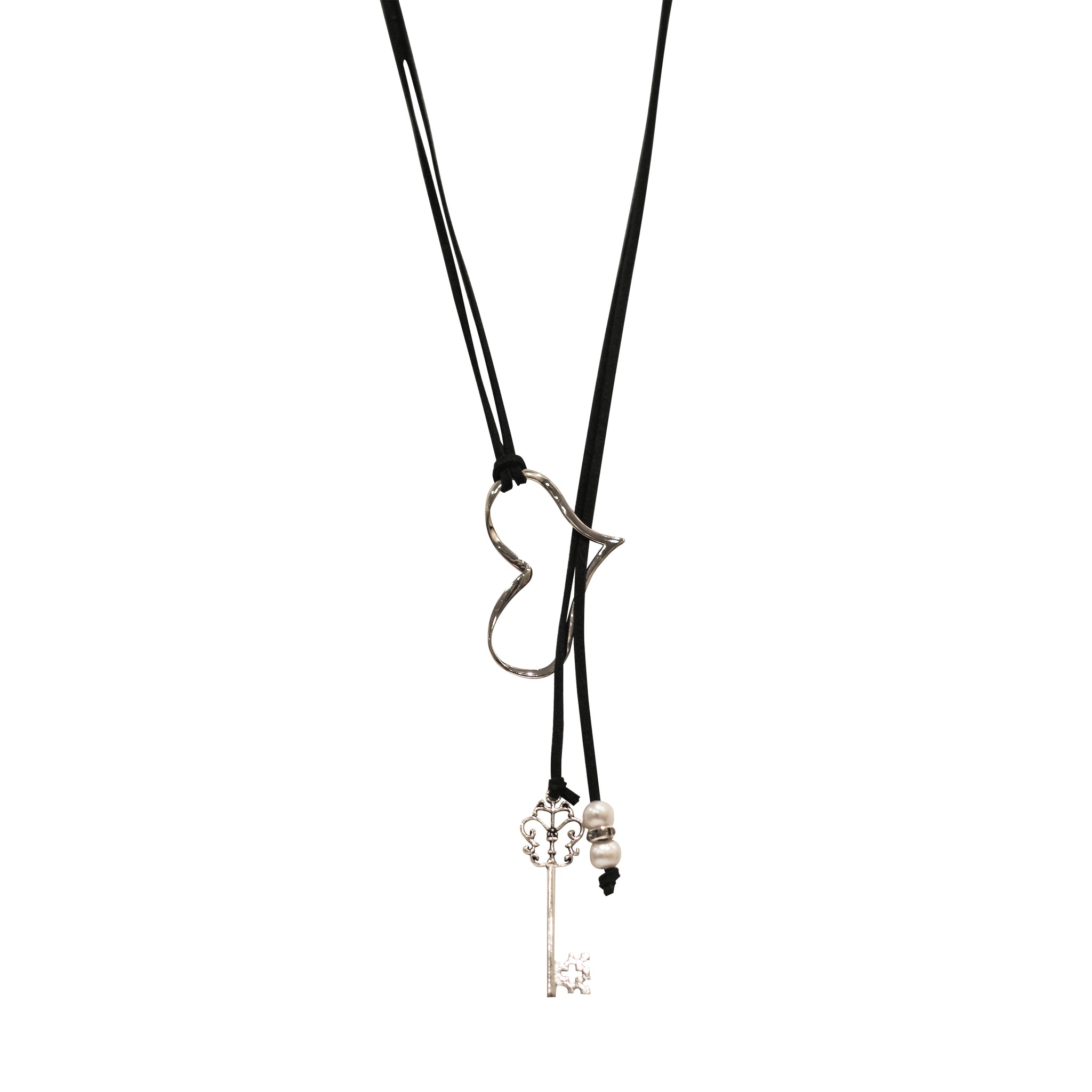 HURJABOY ♥ Heart mix necklace/追跡付 HURJABOY ♥ Heart mix necklace/追跡付